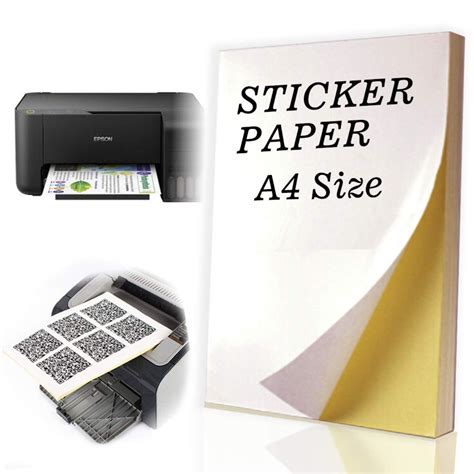 laser printer stickers
